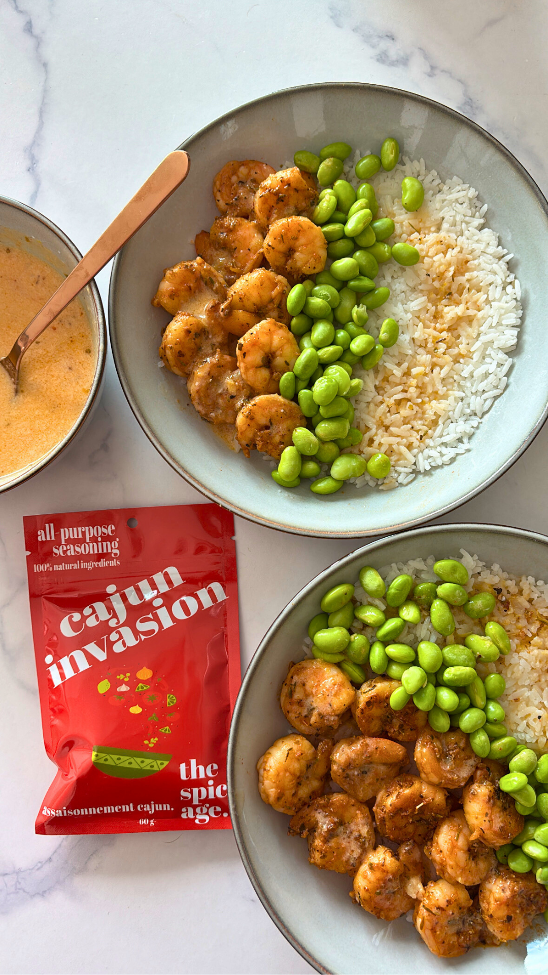 Cajun Shrimp Bowl
