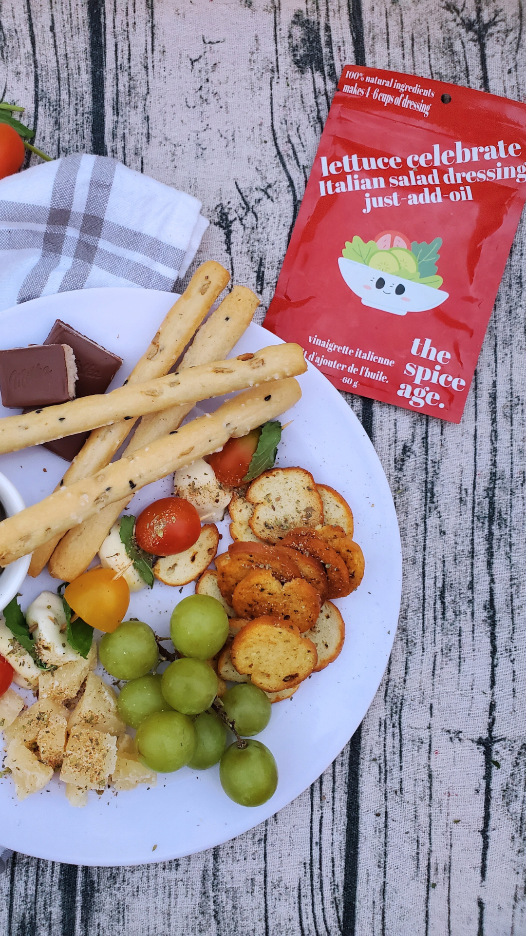 Lettuce Celebrate Caprese Skewers