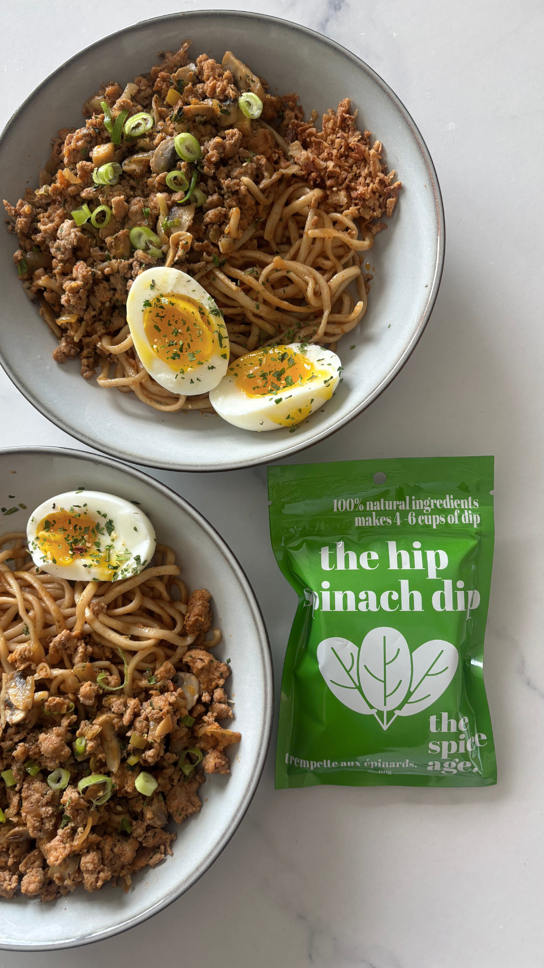 Taiwanese Pork Noodles With Spinach