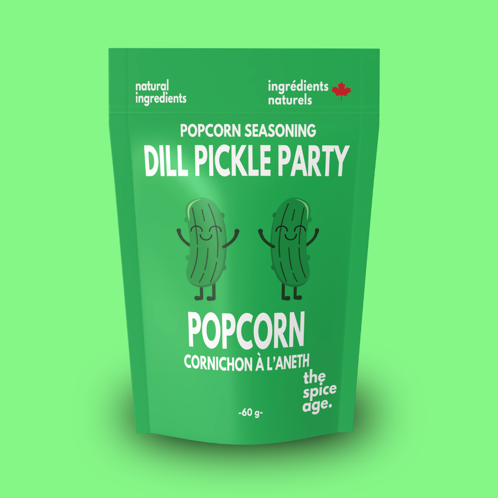 Dill Pickle Party Popcorn Topper