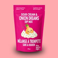 6 - PACK CASE Sour Cream & Onion Dreams Dip Mix
