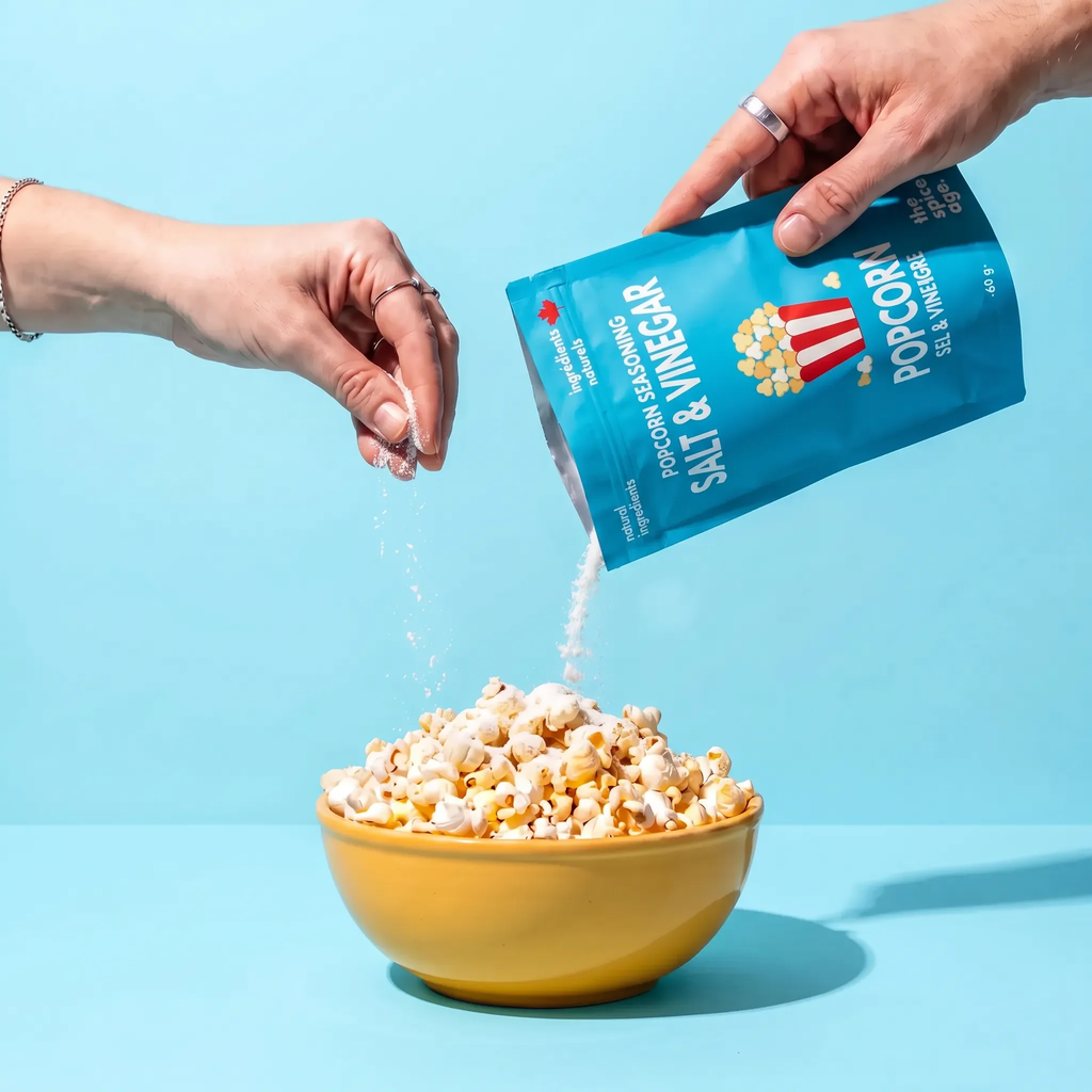 Salt & Vinegar Popcorn Topper